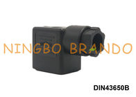 أسود MPM DIN 43650B DIN 43650 Form B ملف لولبي موصل التوصيل